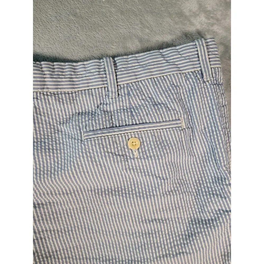 Polo Ralph Lauren‎ Shorts Mens 40 Seersucker Chino Striped Vintage Golf Casual